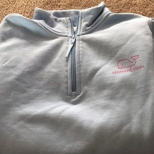 Vineyard vines zip up sweatshirt